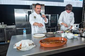 Las demostraciones culinarias formaron parte de la segunda jornada de la Feria Gran Canaria Me Gusta (Foto TA)